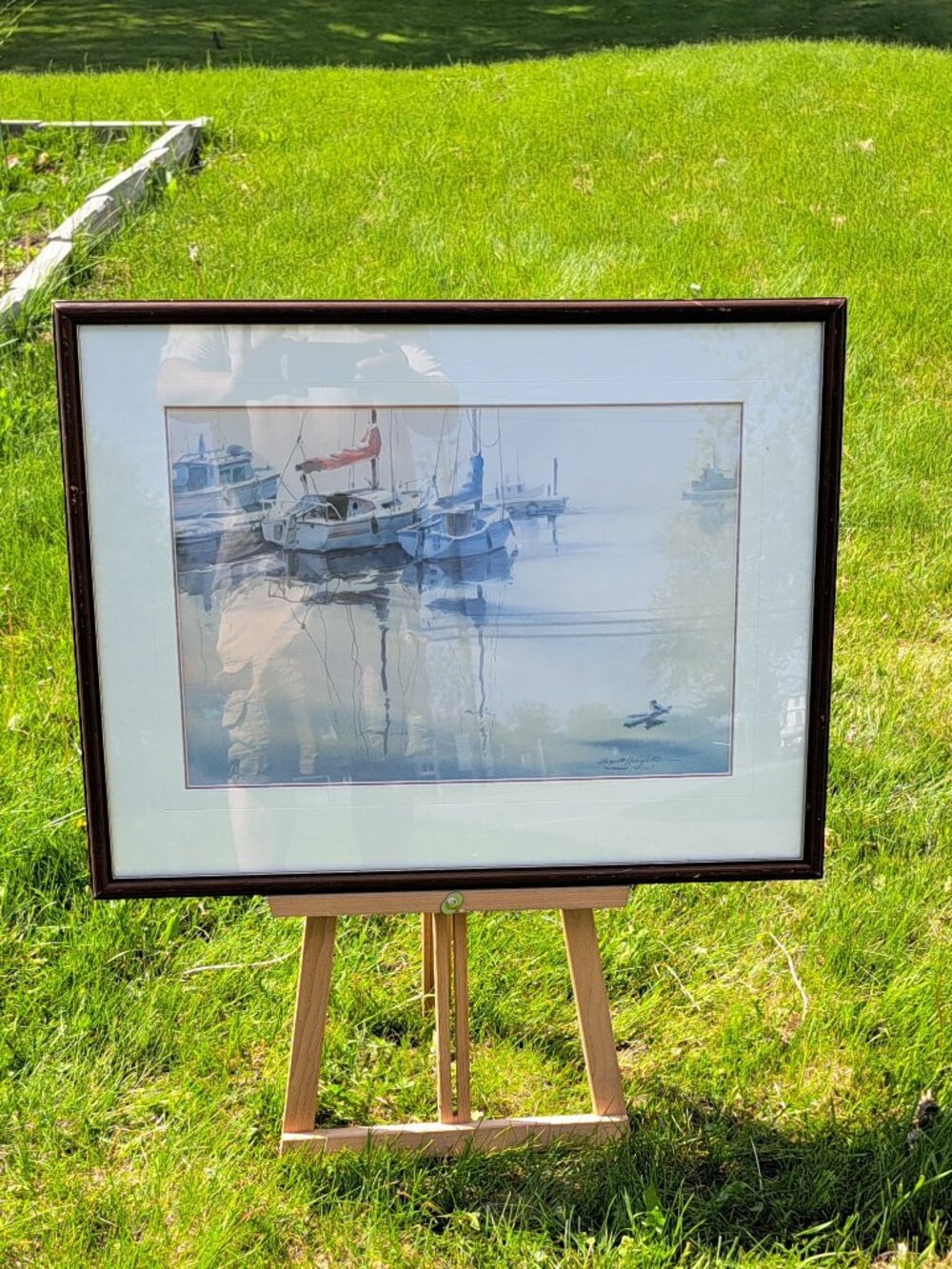 Brent Heighton Morning Still Print Under Glass